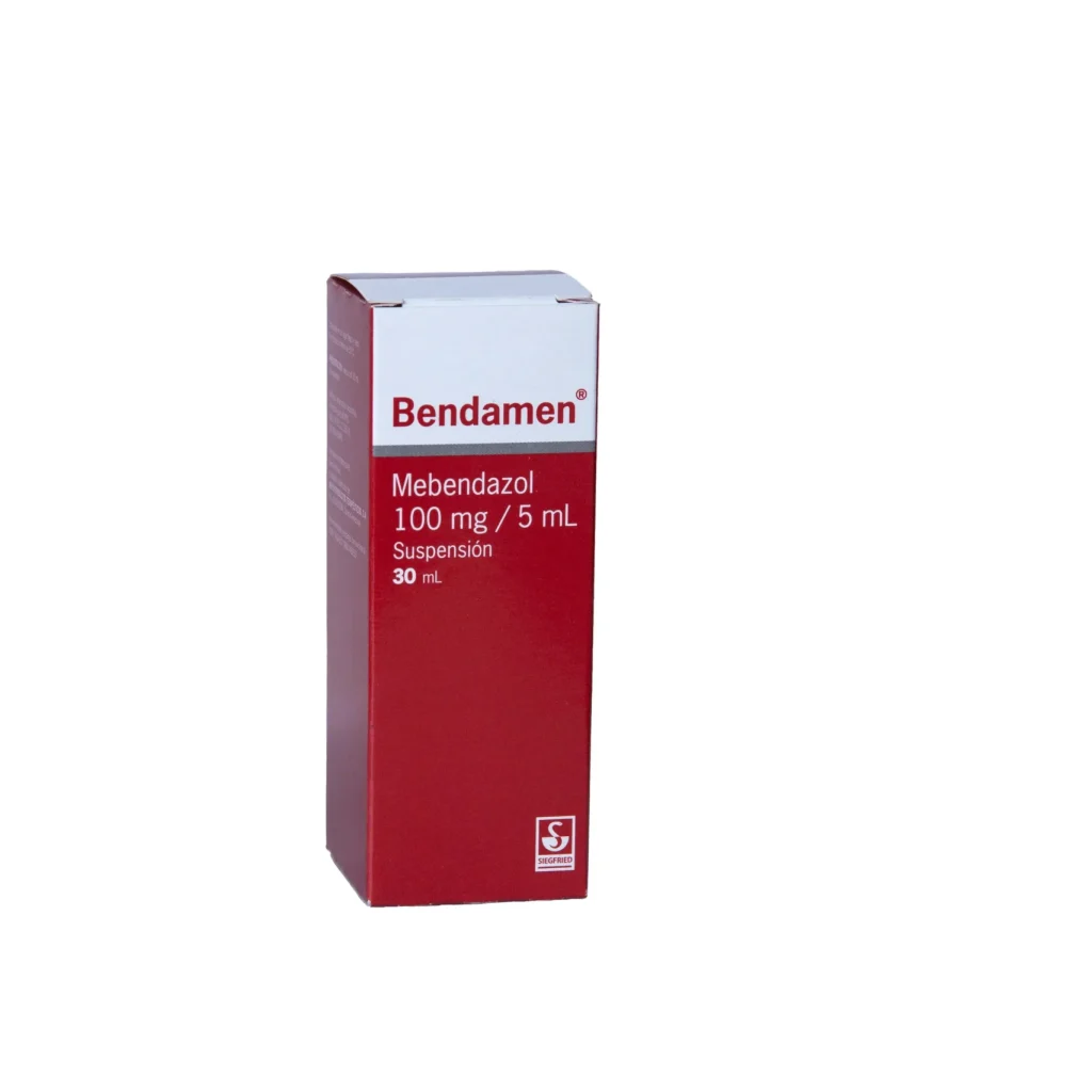 BENDAMEN 100 mg / 5 mL SUSPENSIÓN