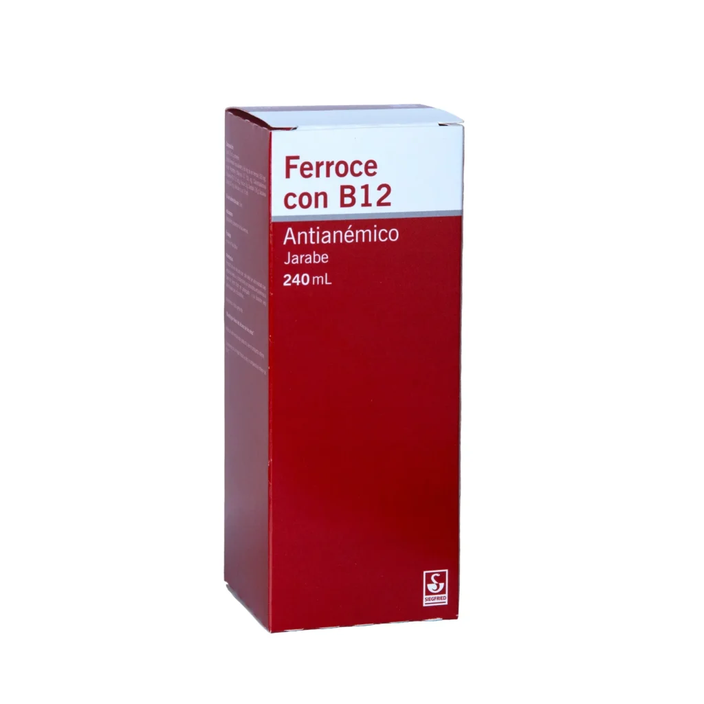 FERROCE CON B-12 JARABE