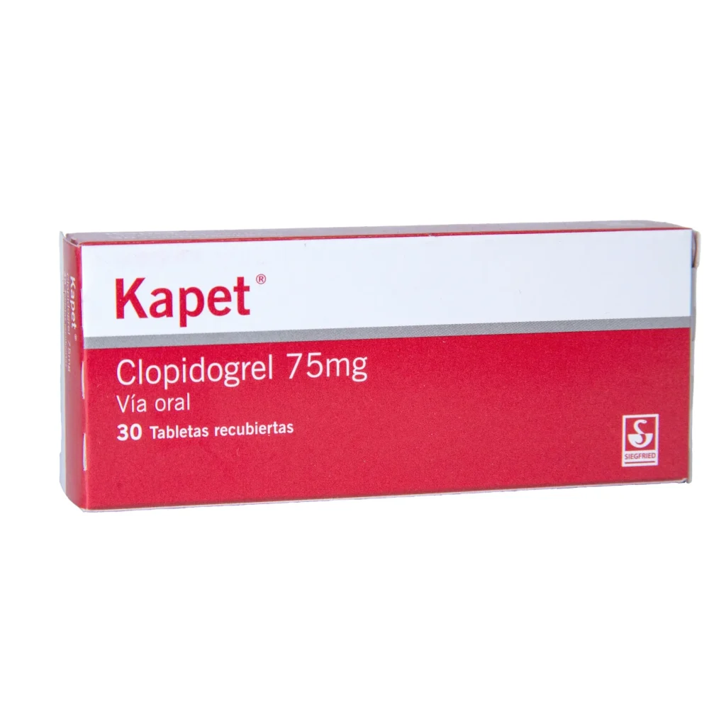 KAPET 75 mg TABLETAS RECUBIERTAS