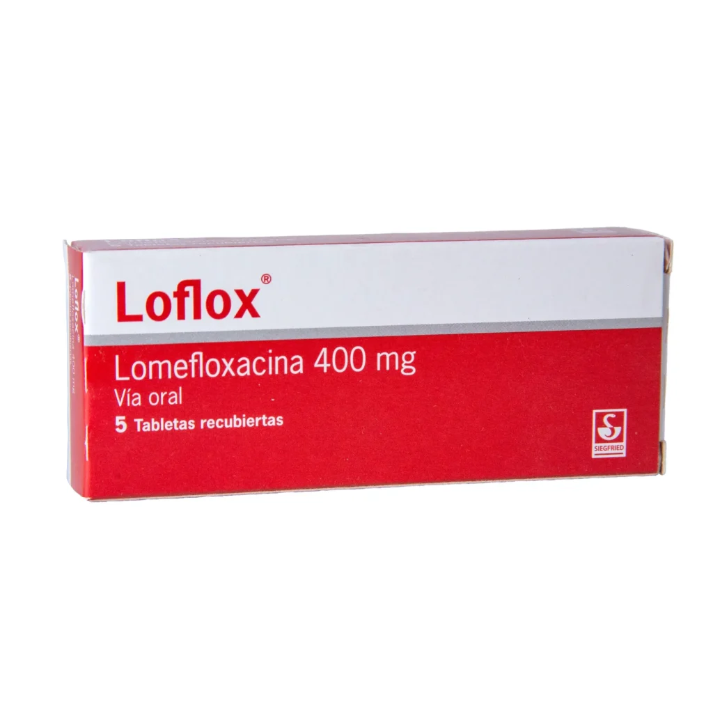 LOFLOX 400 mg TABLETAS RECUBIERTAS
